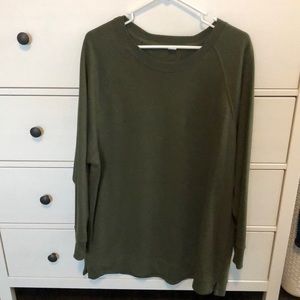 Old Navy active size XL olive green long sleeve sweatshirt